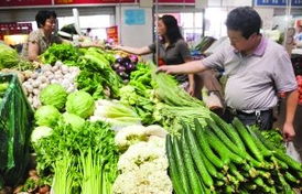 蔬菜价格连续三周回落 食用农产品批发市场供应充足